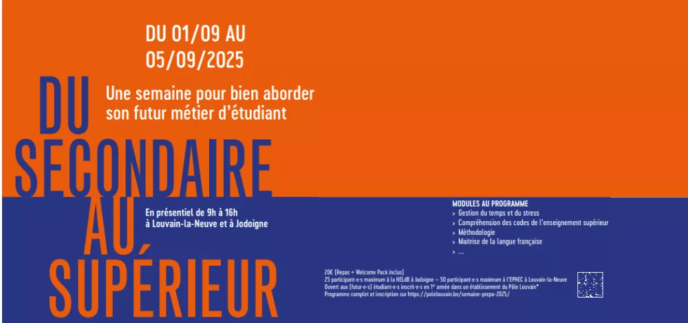 Semaine d'acclimatation à l'enseignement supérieur