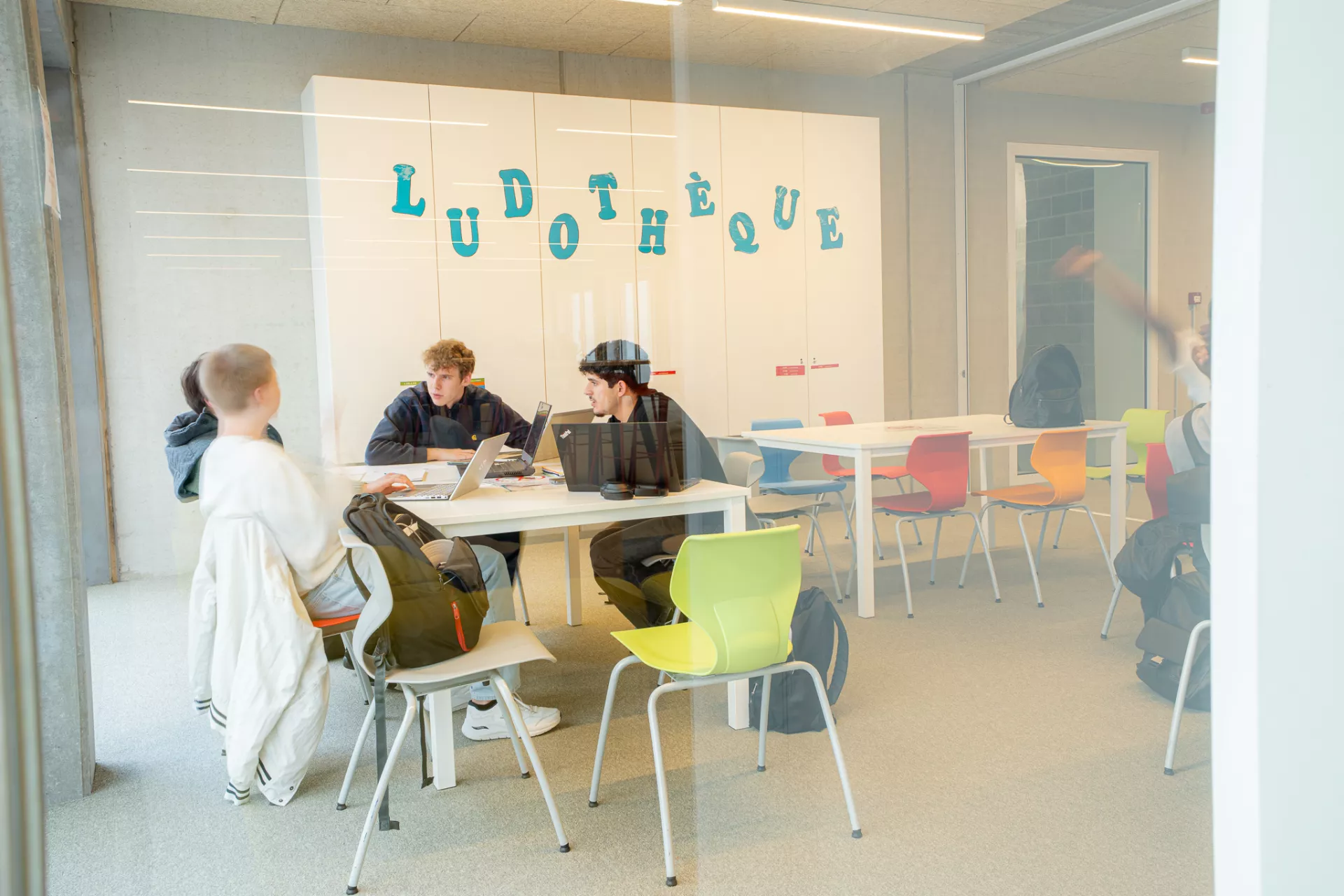 Ludothèque et espace de groupe au campus Galileo