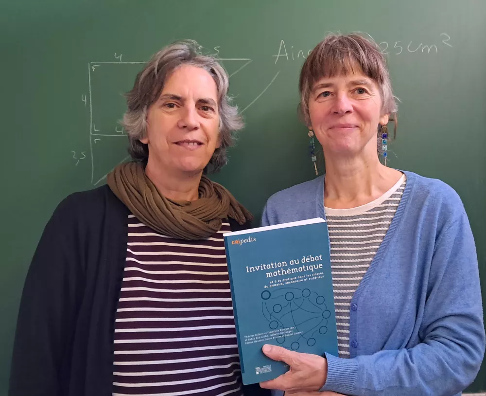 EPHEC Éducation : deux enseignantes publient un ouvrage sur le débat mathématique